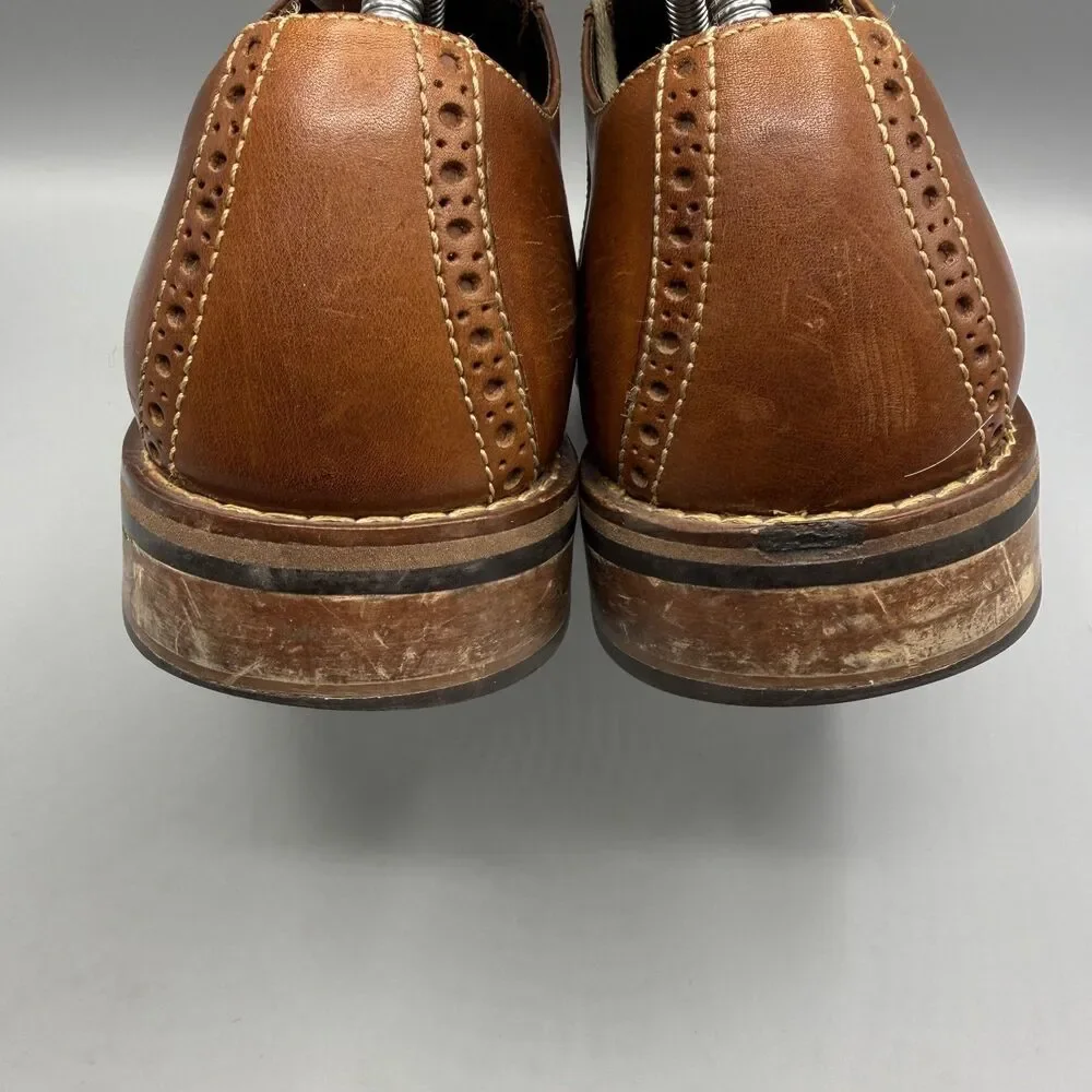 Cole Haan Drake Leather Oxfords Shoes Men's Brown Size 10 M